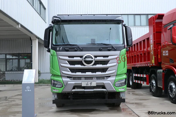 Beijing Trucks Dream Chaser 490 hp 8X4(12 wheels) 6m AMT automatic dump truck Exterior (2) | 86Trucks