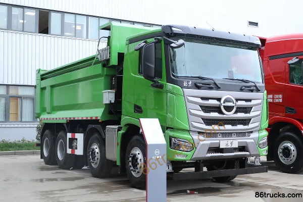 Beijing Trucks Dream Chaser 490 hp 8X4(12 wheels) 6m AMT automatic dump truck Exterior