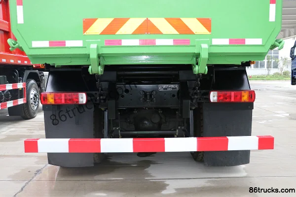 Beijing Trucks Dream Chaser 490 hp 8X4(12 wheels) 6m AMT automatic dump truck Body (3) | 86Trucks