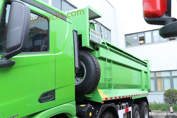 Beijing Trucks Dream Chaser 490 hp 8X4(12 wheels) 6m AMT automatic dump truck Body (1) | 86Trucks