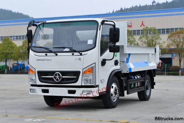Dayun Yitu 143hp 4X2(6 wheels) 3.18m Dump Truck Exterior (3) | 86Trucks