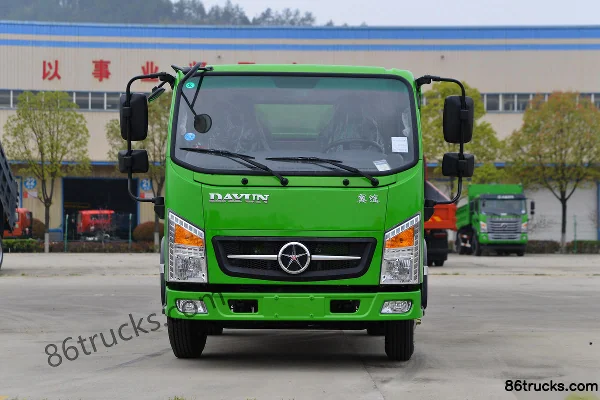 Dayun Yitu Light-duty 143hp 4X2(6 wheels) 3.18m Dump Truck (Green) Exterior (2) | 86Trucks