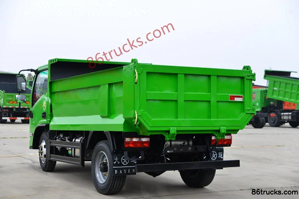 Dayun Yitu Light-duty 143hp 4X2(6 wheels) 3.18m Dump Truck (Green) Body (3) | 86Trucks
