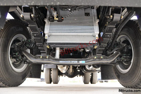 Dayun Yuntu type composite 200 ch 4X2(6 roues) 4 m camion benne Châssis (1) | 86Trucks