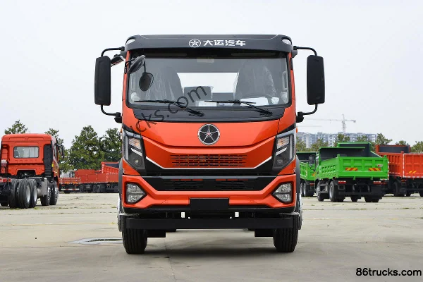 Dayun Yunlong Standard Load 230hp 4X2(6 wheels) 5.4m enclosed cargo truck Exterior (2) | 86Trucks