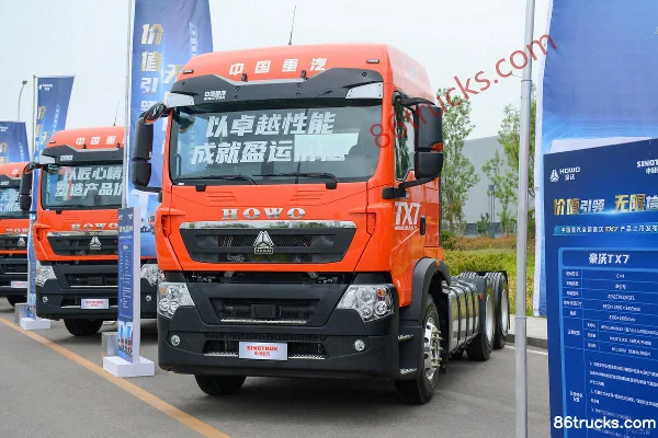 Sinotruk HOWO TX7 heavy truck 460 hp 6X4(10 wheels) tractor truck (high roof) (China VI) Exterior (3) | 86Trucks