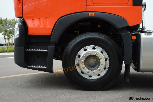 Sinotruk HOWO TX7 heavy truck 460 hp 6X4(10 wheels) tractor truck (high roof) (China VI) Chassis (2) | 86Trucks