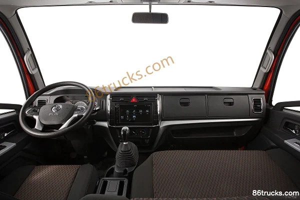 Dongfeng Duolika D6-S Ruineng Edition 132 ch 4X2(6 roues) 4.2 m single-row camion porteur fourgon (China VI) Cabine (1) | 86Trucks