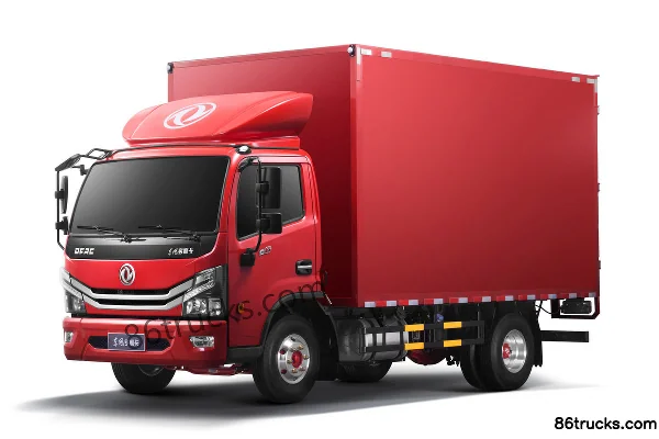 Dongfeng Duolika D6-N Ruineng Edition 136hp 4X2(6 wheels) 4.13m single-row van light truck (China VI) Exterior (2) | 86Trucks