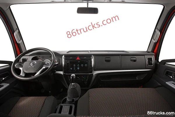 Dongfeng Duolika D6-N Ruineng Edition 136hp 4X2(6 wheels) 4.13m single-row van light truck (China VI) Cab (1) | 86Trucks