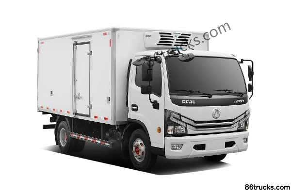 Dongfeng Duolika D6 152 hp 4X2(6 wheels) 4.05m Refrigerated Truck Exterior