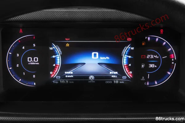 Dongfeng Duolika D6-M Custom Super Power 136 hp 4X2(6 wheels) 4.17m single-row van truck (China VI) Cab (2) | 86Trucks
