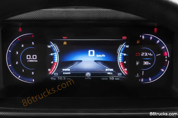 Dongfeng Duolika D6-M Custom Super Power 136 hp 4X2(6 wheels) 4.17m single-row van truck (China VI) Cab (2) | 86Trucks