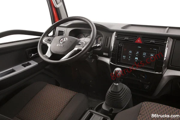 Dongfeng Duolika D6-S Ruineng Edition 132 hp 4X2(6 wheels) 4.23m Single Row Van Light Truck (China VI) Cab (2) | 86Trucks
