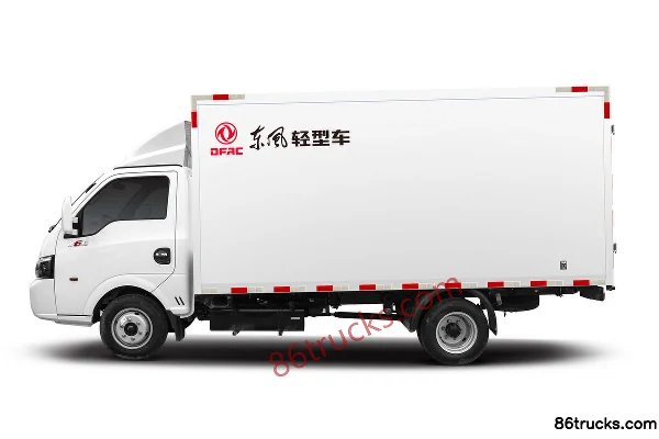 Dongfeng T6 132 ch 4X2(6 roues) 4,005 m simple rangée camion fourgon (China VI) (frein pneumatique) Extérieur (3) | 86Trucks