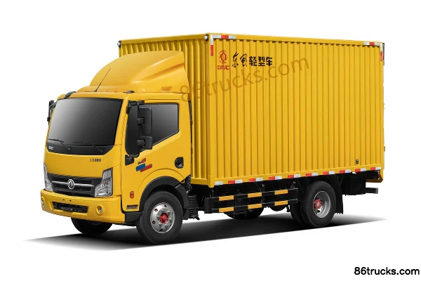 Dongfeng Captain K6-L Zhiyue Edition 163 hp 4X2(6 wheels) 4.2m AMT automatic single-row van light truck Exterior (3) | 86Trucks