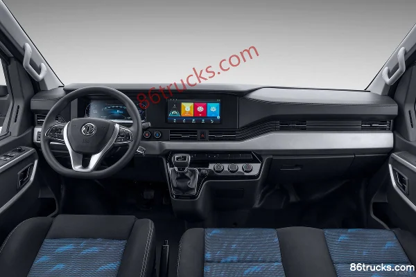 Dongfeng Yufeng V9+ 2023 Model 143 hp 2.3T Diesel 7-Seat Manual Rear-Wheel Drive Medium Wheelbase High Roof Light Bus (Dual Rear Wheels) Cab