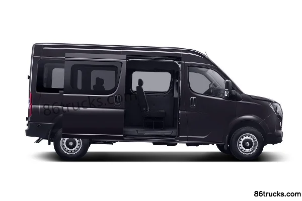 Dongfeng Yufeng V9+ 2023 Model 143 hp 2.3T Diesel 7-Seat Manual Rear-Wheel Drive Medium Wheelbase High Roof Light Bus (Dual Rear Wheels) Cha