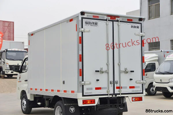Foton Xiangling M1 1.6L 122 hp 4X2(6 wheels) gasoline 3.3m single-row van micro truck (China VI) Body (2) | 86Trucks