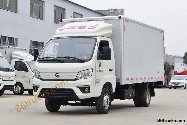 Foton Xiangling M2 1.5L 143 hp 4X2(6 wheels) Gasoline 3.7m Single Row Enclosed Mini Truck (China VI) Exterior (3) | 86Trucks