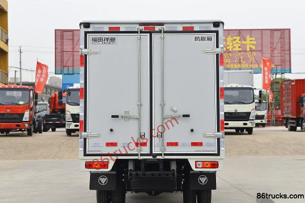 Foton Xiangling M2 1.5L 143 hp 4X2(6 wheels) Gasoline 3.7m Single Row Enclosed Mini Truck (China VI) Body (3) | 86Trucks