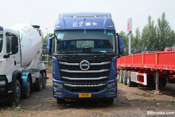 Beijing Trucks Zhui Meng 470 hp 6X4(10 wheels) AMT automatic tractor truck Exterior (2) | 86Trucks
