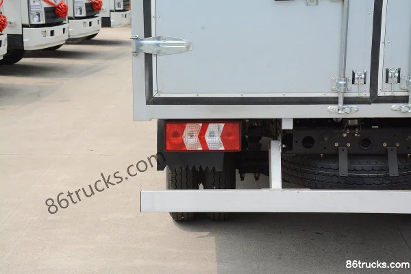 SHACMAN Commercial Vehicle Xuande Wing 9 Lightweight Edition 127 hp 4X2(6 wheels) 4.12m single-row box van light truck Body (2) | 86Trucks