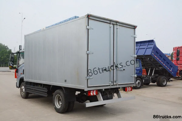 SHACMAN Commercial Vehicle Xuande Wing 9 Lightweight Edition 127 hp 4X2(6 wheels) 4.12m single-row box van light truck Body (1) | 86Trucks