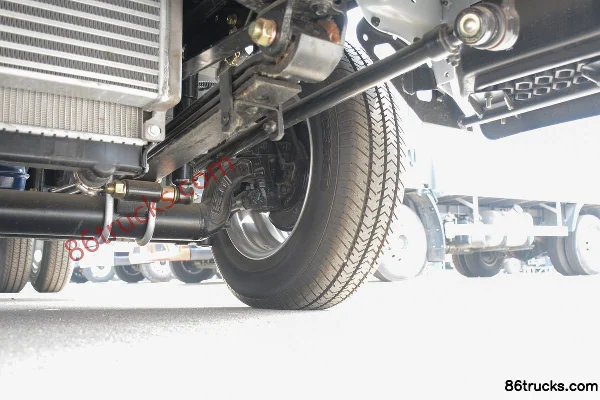 SHACMAN Light Truck Delong X1 115 hp 4X2(6 wheels) 3.65m single-row flatbed light truck (China VI) Chassis (3) | 86Trucks