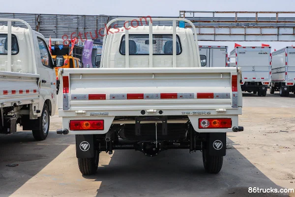 Foton Xiangling M1 1.3L 90 hp 4X2(6 wheels) 2.82m Single-row Flatbed Micro Truck (China VI) Body (3) | 86Trucks
