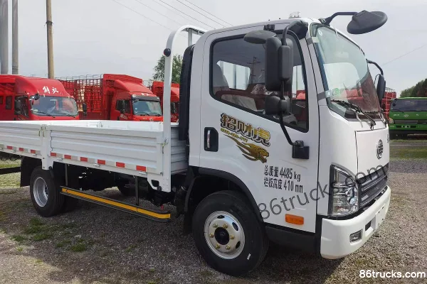 FAW Jiefang Hu VN 137hp 4X2(6 wheels) 4.2m single-row flatbed light truck (6-speed) (China VI) Exterior (2) | 86Trucks