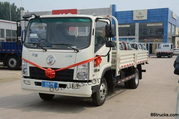 SHACMAN Commercial Vehicle Xuande X9 Standard Load Edition 130 hp 4X2(6 wheels) 4.15m Single Row Flatbed Light Truck (China VI) Exterior (3)