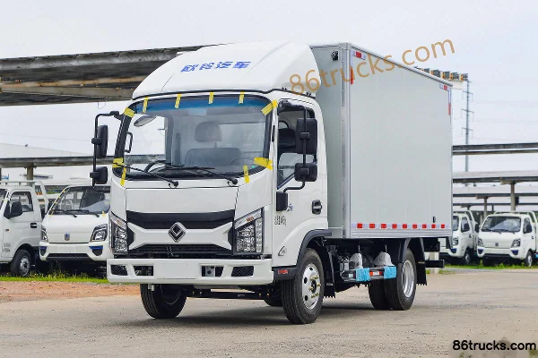 Ouling S1 Series 115hp 4X2(6 wheels) 3.7m single-row van light truck (8-speed)(China VI) Exterior (3) | 86Trucks