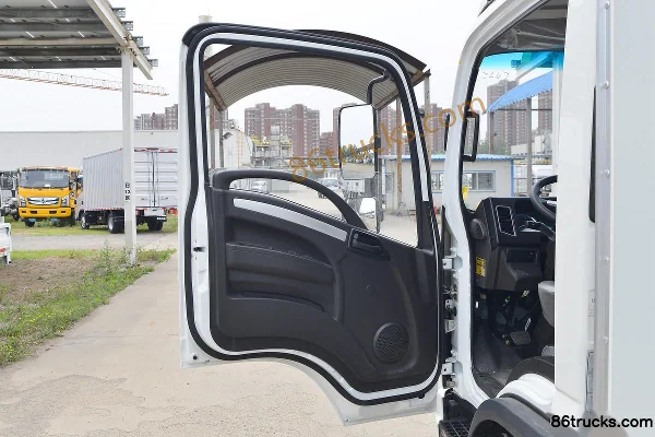 Ouling S1 Series 115hp 4X2(6 wheels) 3.7m single-row van light truck (8-speed)(China VI) Cab (1) | 86Trucks