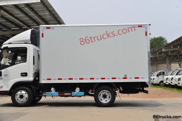 Ouling S1 Series 115hp 4X2(6 wheels) 3.7m single-row van light truck (8-speed)(China VI) Body (2) | 86Trucks