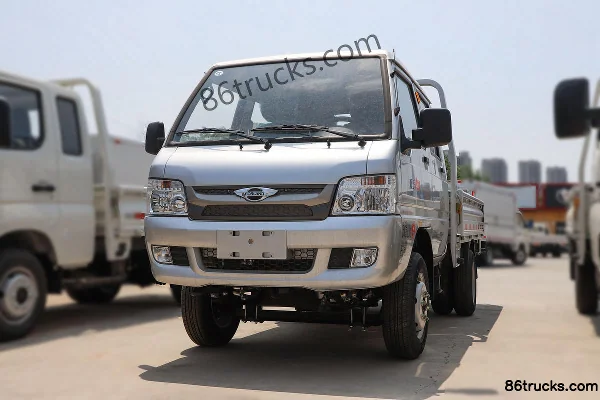 Foton Times Yuling VQ1 1.5L 114 hp 4X2(6 wheels) Gasoline 2.5m Double Row Flatbed Mini Truck Exterior (3) | 86Trucks