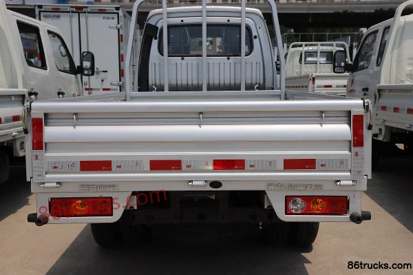Foton Times Yuling VQ1 1.5L 114 hp 4X2(6 wheels) Gasoline 2.5m Double Row Flatbed Mini Truck Body (3) | 86Trucks