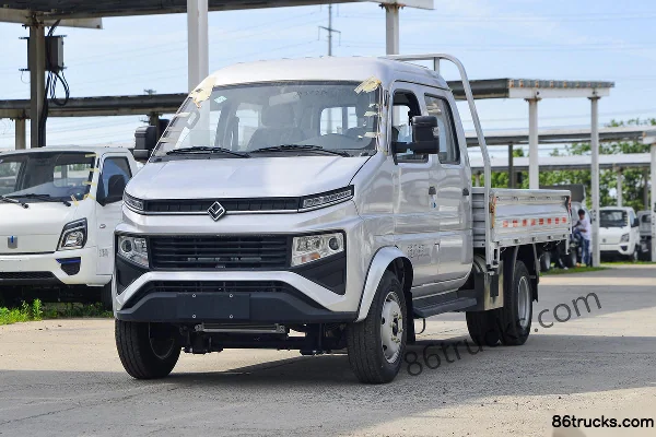 Ouling Fengrui F3 1.6L CNG 105 hp 4X2(6 wheels) 2.71m Double Row Stake Truck (China VI) Exterior (3) | 86Trucks