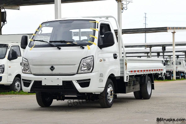 Ouling V5 1.6L 105hp 4X2(6 wheels) CNG 3.95m single-row flatbed micro truck (China VI) Exterior (3) | 86Trucks