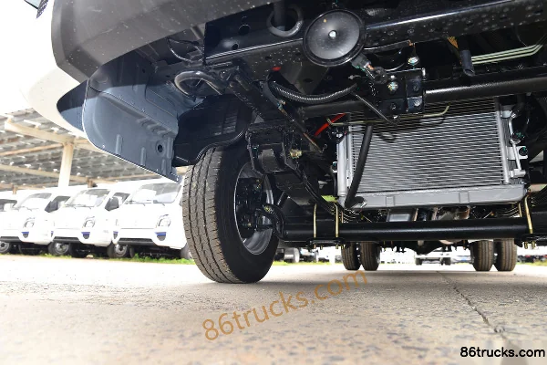 Ouling V5 1.6L 105hp 4X2(6 wheels) CNG 3.95m single-row flatbed micro truck (China VI) Chassis (2) | 86Trucks