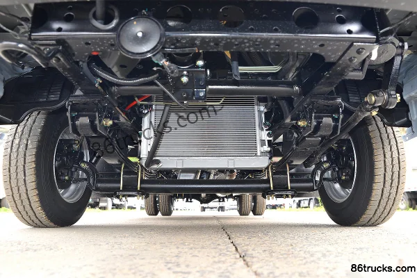 Ouling V5 1.6L 105hp 4X2(6 wheels) CNG 3.95m single-row flatbed micro truck (China VI) Chassis (1) | 86Trucks
