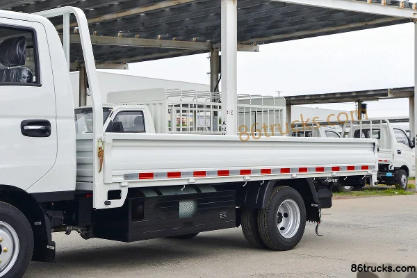 Ouling V5 1.6L 105hp 4X2(6 wheels) CNG 3.95m single-row flatbed micro truck (China VI) Body (1) | 86Trucks