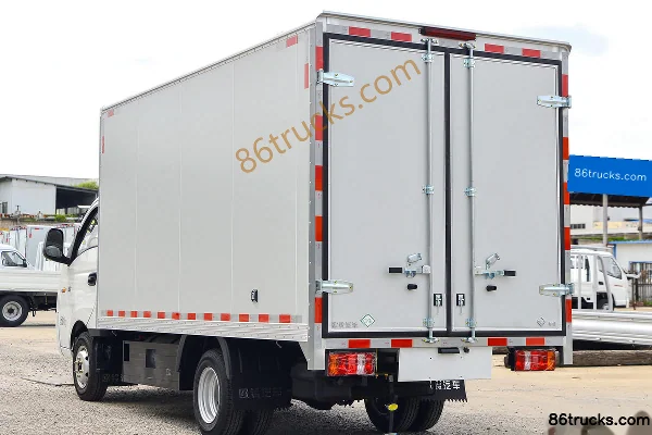 Ouling V5 Series 1.6L 105 hp 4X2(6 wheels) CNG 4.005m Single Row Van Light Truck (China VI) Body (3) | 86Trucks