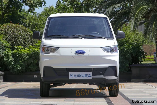 Karry Jiangtun 2.7T 4.746m pure electric enclosed refrigerated truck (Zhongte brand) 40.55kWh 4X2(6 wheels) Exterior (2) | 86Trucks