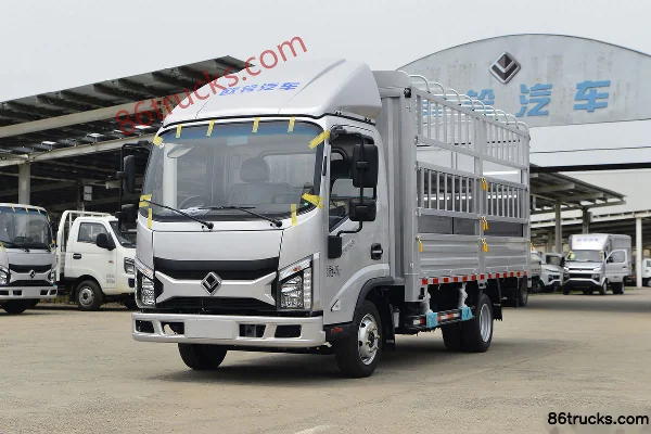 Tangjun Ouling Jinlika II 129hp 4X2(6 wheels) 4.13m single-row stake truck (light truck) Exterior (3) | 86Trucks