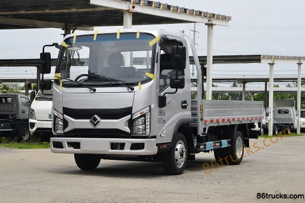 Ouling Jinlika II 115 ch 4X2(6 roues) camion plateau 3,7 m cabine simple (China VI) Extérieur (3) | 86Trucks