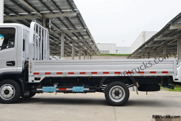 Ouling Jinlika II 115 ch 4X2(6 roues) camion plateau 3,7 m cabine simple (China VI) Carrosserie (2) | 86Trucks