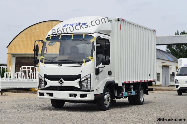 Ouling Jinlika II 115 hp 4X2(6 wheels) 3.7m single-row van light truck Exterior (3) | 86Trucks