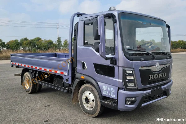 Sinotruk HOWO Huanghe 160 ch 4X2(6 roues) 4,15 m cabine simple camion porteur à ridelles Extérieur