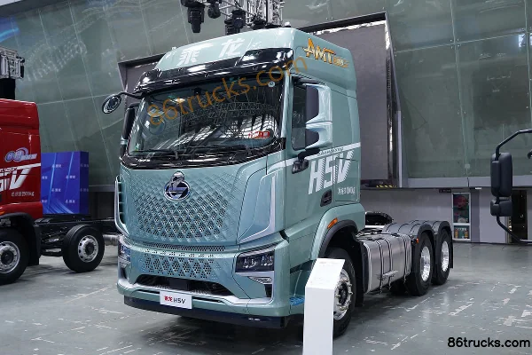 Dongfeng Liuqi Chenglong H5V 480 hp 6X4(10 wheels) AMT Automatic Tractor Truck (Hydraulic Retarder) Exterior (3) | 86Trucks